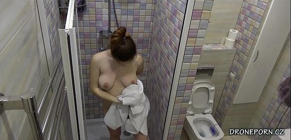  Czech Girl Erica in the shower - Hidden camera 2. cam